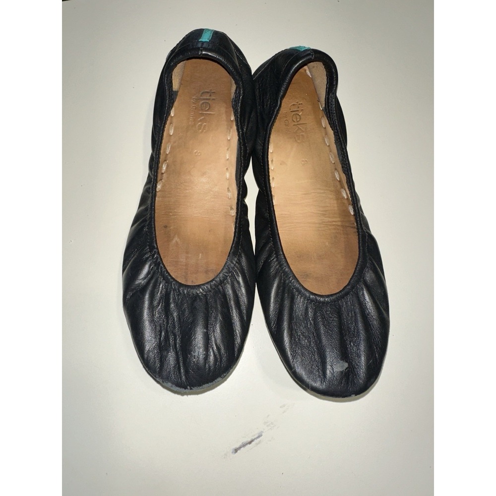 tieks ballet flats size 8 Blk